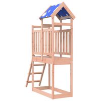 vidaXL Žaidimų bokštas su kopėčiomis, 110,5x52,5x215cm, douglas eglė