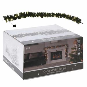 Ambiance Kalėdinė girlianda su 30 LED lempučių, 270cm