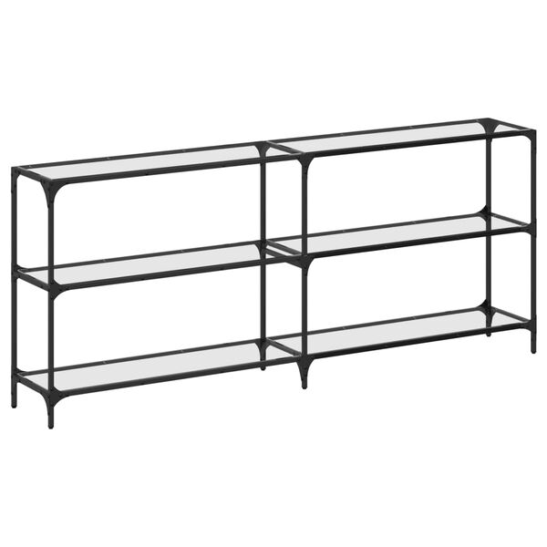 vidaXL Konsolinis staliukas, 194,5x30x81cm, plienas