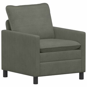 vidaXL Sofa &Scaron;viesiai pilka 76 x 81 x 87,5 cm Audinys