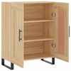 vidaXL Šoninė spintelė, sonoma ąžuolo, 69,5x34x90cm, apdirbta mediena