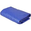 vidaXL Baseino uždangalas, PE, apvalus, 540 cm, 90 g/m&sup2;