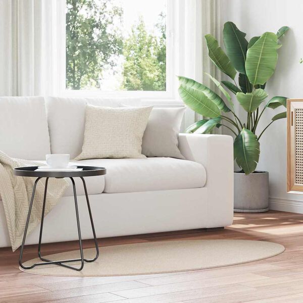 vidaXL Zoninės kiliminės dangos HUARTE Smėlio 80 x 150 cm