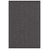 vidaXL Durų kilimėlis Juoda 60 x 90 cm Polipropilenas