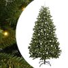 vidaXL Dirbtinė Kalėdų eglutė 240 cm 300 LED &Scaron;ilta balta Žalia