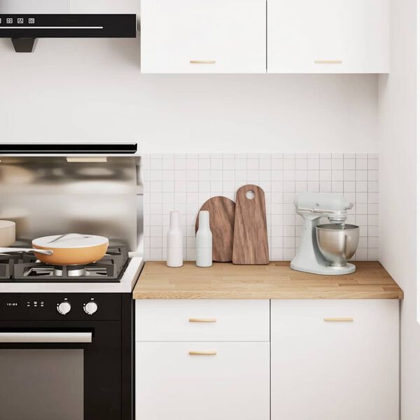 vidaXL virtuvės stalvir&scaron;is 100x63,5x2,7 cm ąžuolo masyvo stačiakampis