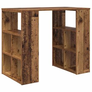 vidaXL Stalas Senovinis medis Apdirbta mediena 90 x 50 x 75 cm