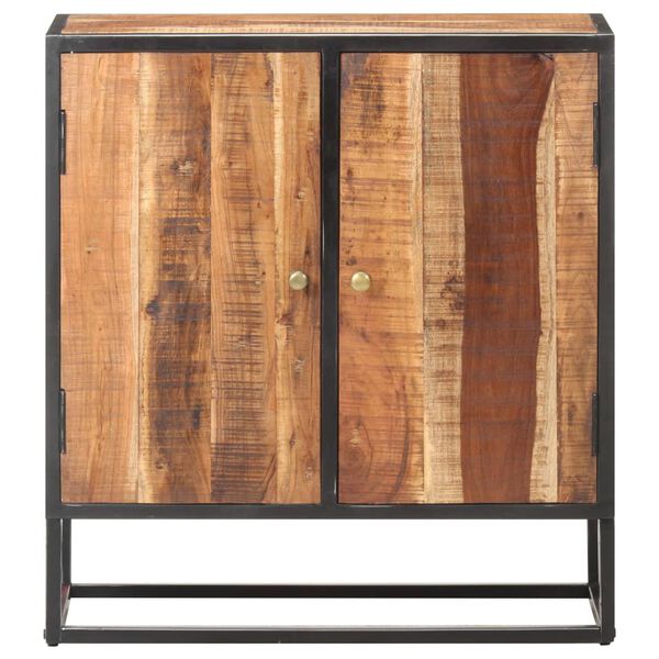 vidaXL Šoninė spintelė, 70x30x75cm, neapdorota akacijos mediena