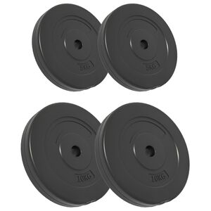 vidaXL Svoriai, 4vnt., cementas, 30kg
