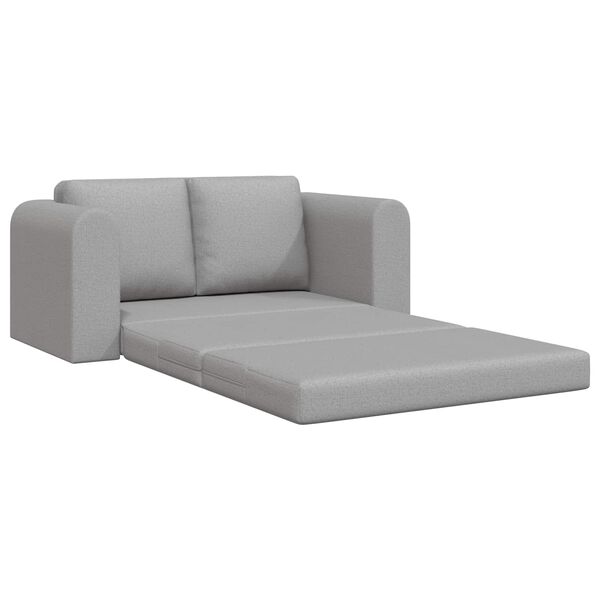 vidaXL Sofa lova 60cm Debesų pilka audinys