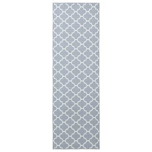 vidaXL Kilimėlis ORIZ 1150 gsm Pilka ir balta