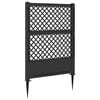 vidaXL Tinklas su kuolu Antracito 99 x 6 x 165 cm PP