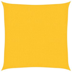 vidaXL Uždanga nuo saulės, geltonos spalvos, 2x2m, HDPE, 160g/m&sup2;