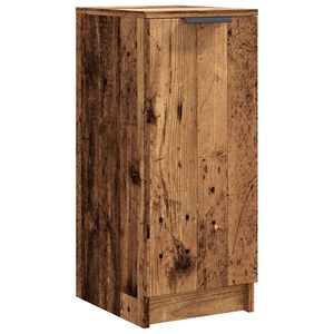 vidaXL Batų spintelė Old Wood 29,5x35x70 cm Engineered Wood