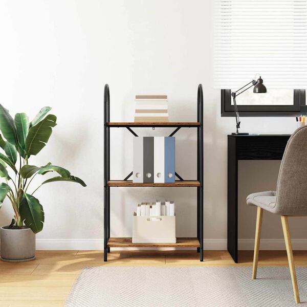 vidaXL Knygų lentyna Senas medis 60 x 30 x 109 cm Apdirbta mediena