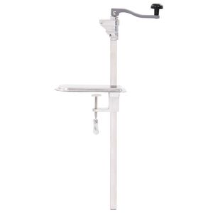 vidaXL Konservų atidarytuvas, sidabrinis, 70cm, aliuminis ir plienas