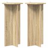 vidaXL Augalų stovas 2 pcs Sonoma ąžuolas 40 x 40 x 80 cm