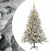 vidaXL Dirbtinė kalėdinė eglutė su rutuliuku 120 cm 150 LED