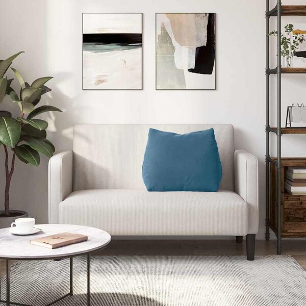 vidaXL Apsaugos Pagalvė Mėlyna 60 x 20 x 50 cm Kordūrinis audinys