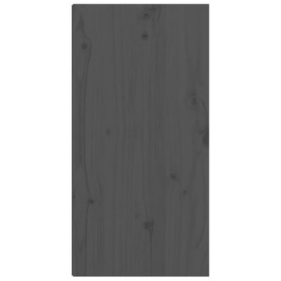 vidaXL Sieninė spintelė, pilka, 30x30x60cm, pušies medienos masyvas