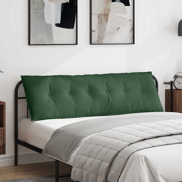 vidaXL Apsaugos Pagalvė Džiunglių žalia 160 x 50 cm Kordūrinis audinys