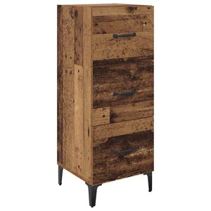 vidaXL Kabalas Senovinis medis 34,5 x 34 x 90 cm Apdirbta mediena