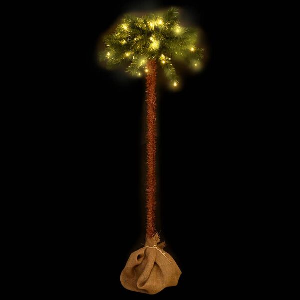 vidaXL Kalėdų medis su LED lemputėmis, 120cm