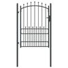 vidaXL Tvoros vartai su smailiais EMMEN 170 x 100 cm