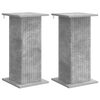 vidaXL Augalų stovas 2 vnt. Betono pilka 30,5 x 30 x 60,5 cm
