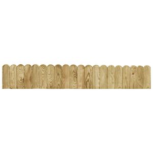 vidaXL Pertvaros ritinys, žalias, 120cm, impregnuota pu&scaron;ies mediena