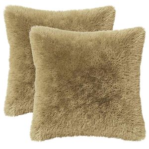 vidaXL Pagalvėlės užvalkalas 2 pcs HEERLEN &Scaron;viesiai žalia 30 x 30 cm
