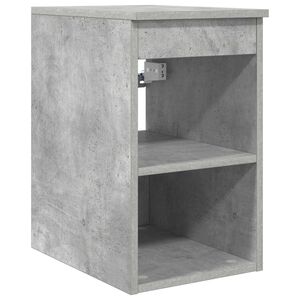 vidaXL Vonios spintelė tarp Betono pilka 30 x 35 x 50 cm