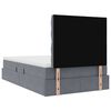 vidaXL Lova su daiktų laikymo vieta ir čiužiniu 120 x 200 cm Aksomas
