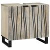vidaXL Vonios kriauklės spinta Balta 62 x 33 x 58 cm Apdirbta mediena