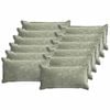 vidaXL Pagalvėlės užvalkalas 12 pcs HOUTEN Žalia 40 x 80 cm