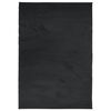 vidaXL Kilimas OVIEDO, juodos spalvos, 120x170cm, trumpi &scaron;ereliai