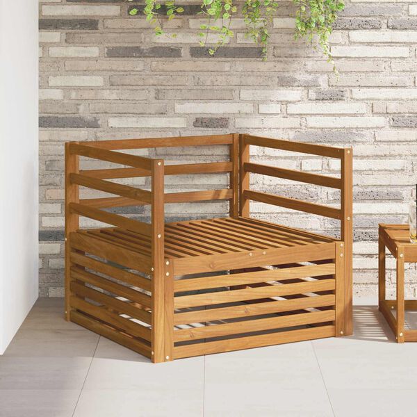 vidaXL 2 Vienetas Sofa su porankiais Natūrali