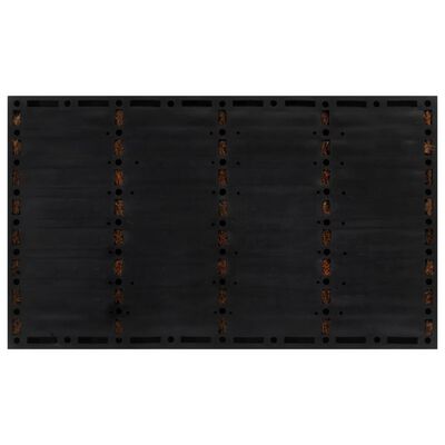 vidaXL Durų kilimėlis, 45x75cm, guma ir kokoso pluoštas, stačiakampis
