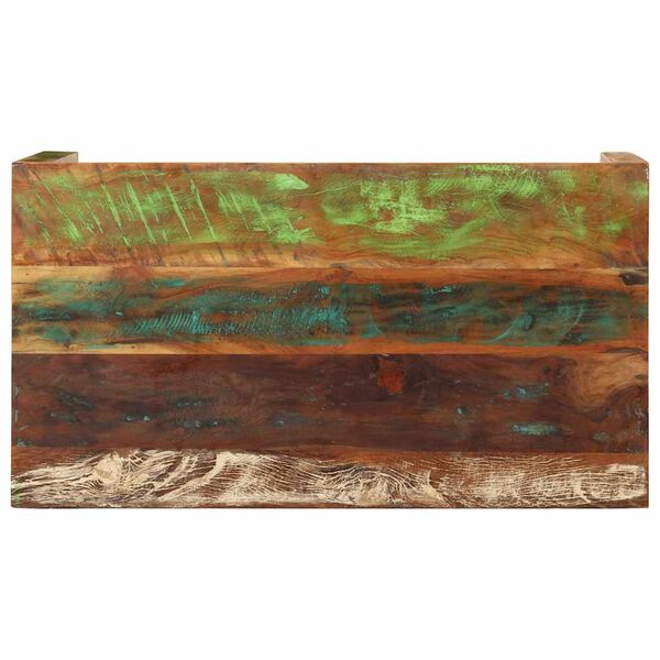 vidaXL Kavos staliukas, 110x55x40cm, Tvirta perdirbta mediena