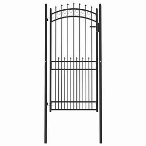 vidaXL Tvoros vartai su smailiais EMMEN 104 x 147 cm