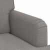vidaXL Sofa Taupe 201 x 80 x 85 cm audinys