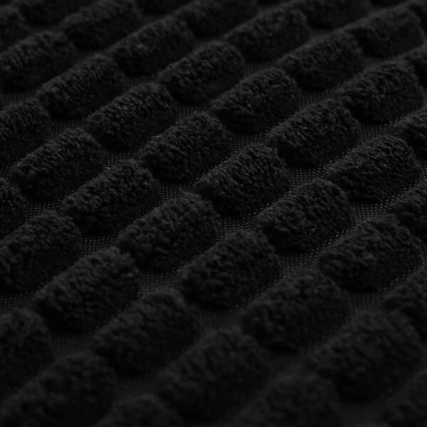 vidaXL Pagalvėlių rinkinys, 2vnt., veliūras, 40x60cm, juoda spalva