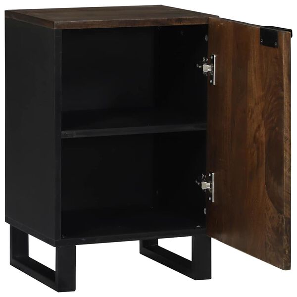 vidaXL Vonios kriauklės spinta graikinis rie&scaron;utmedis 38 x 33,5 x 58 cm