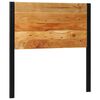 vidaXL Galvūgalis, 100cm, akacijos medienos masyvas/geležis