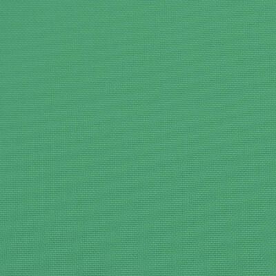 vidaXL Saulės gulto čiužinukas, žalios spalvos, 200x60x3cm, audinys