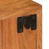 vidaXL Naktinis staliukas 2 pcs Ruda Solu medžio acacija