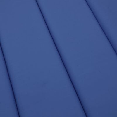 vidaXL Saulės gulto čiužinukas, mėlynas, 200x60x3cm, audinys