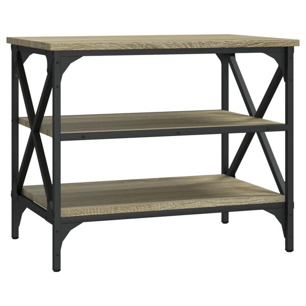 vidaXL Televizoriaus spintelė, ąžuolo, 60x40x50cm, apdirbta mediena