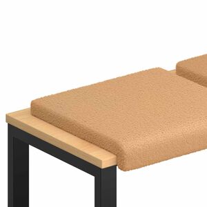 vidaXL Suoliuko pagalvė 4 vnt. &Scaron;erpos audinys Smėlio Gylis 35 cm