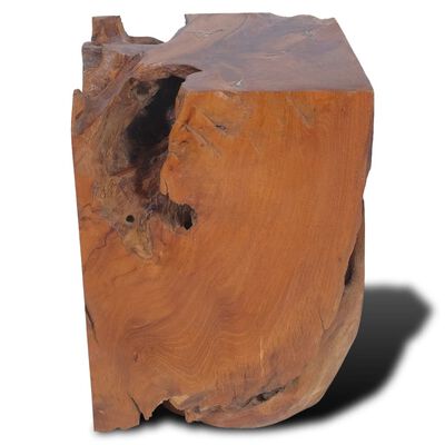 vidaXL Taburetė, tikmedžio medienos masyvas